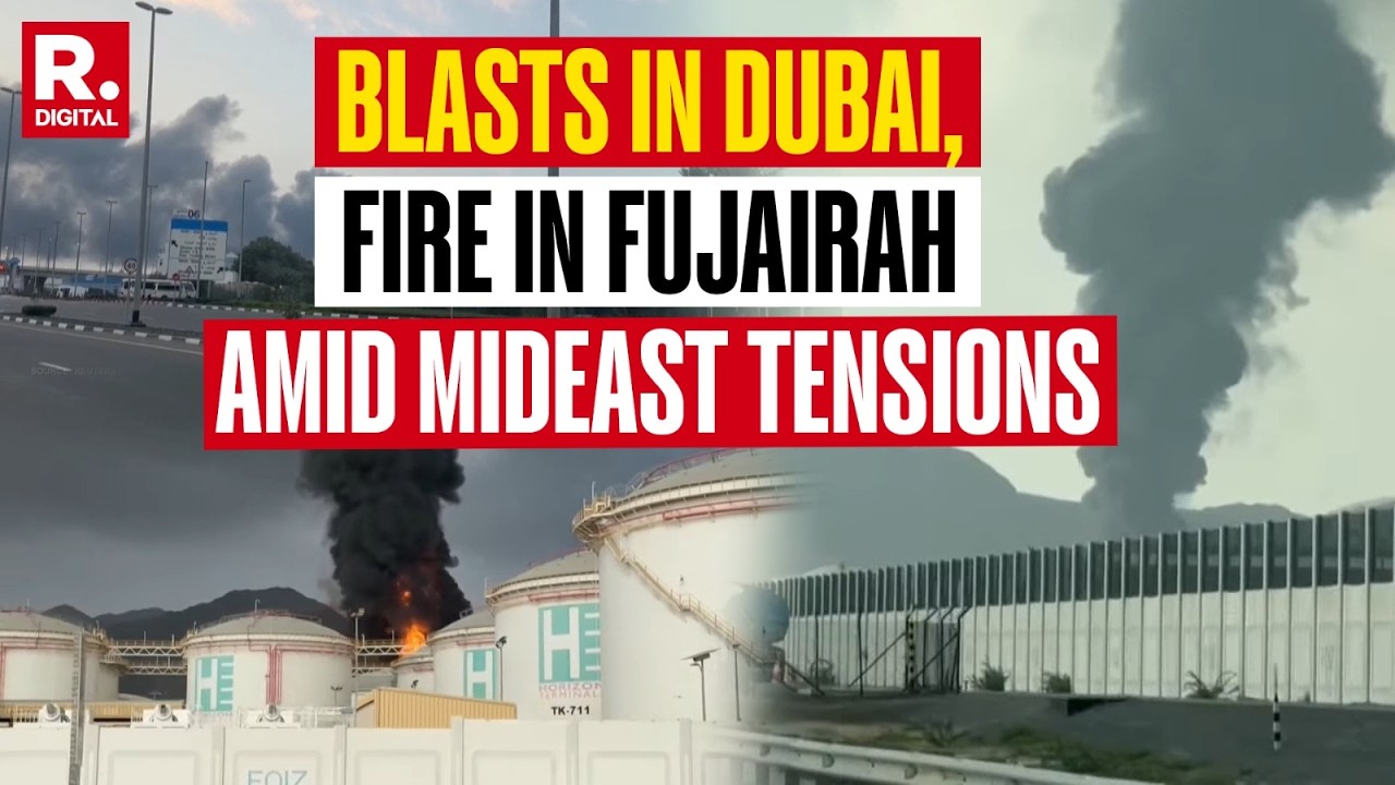 U.S-Israel-Iran War Day 5 LIVE | Blasts Reported in Dubai, Fire in Fujairah Amid Escalation | Iran