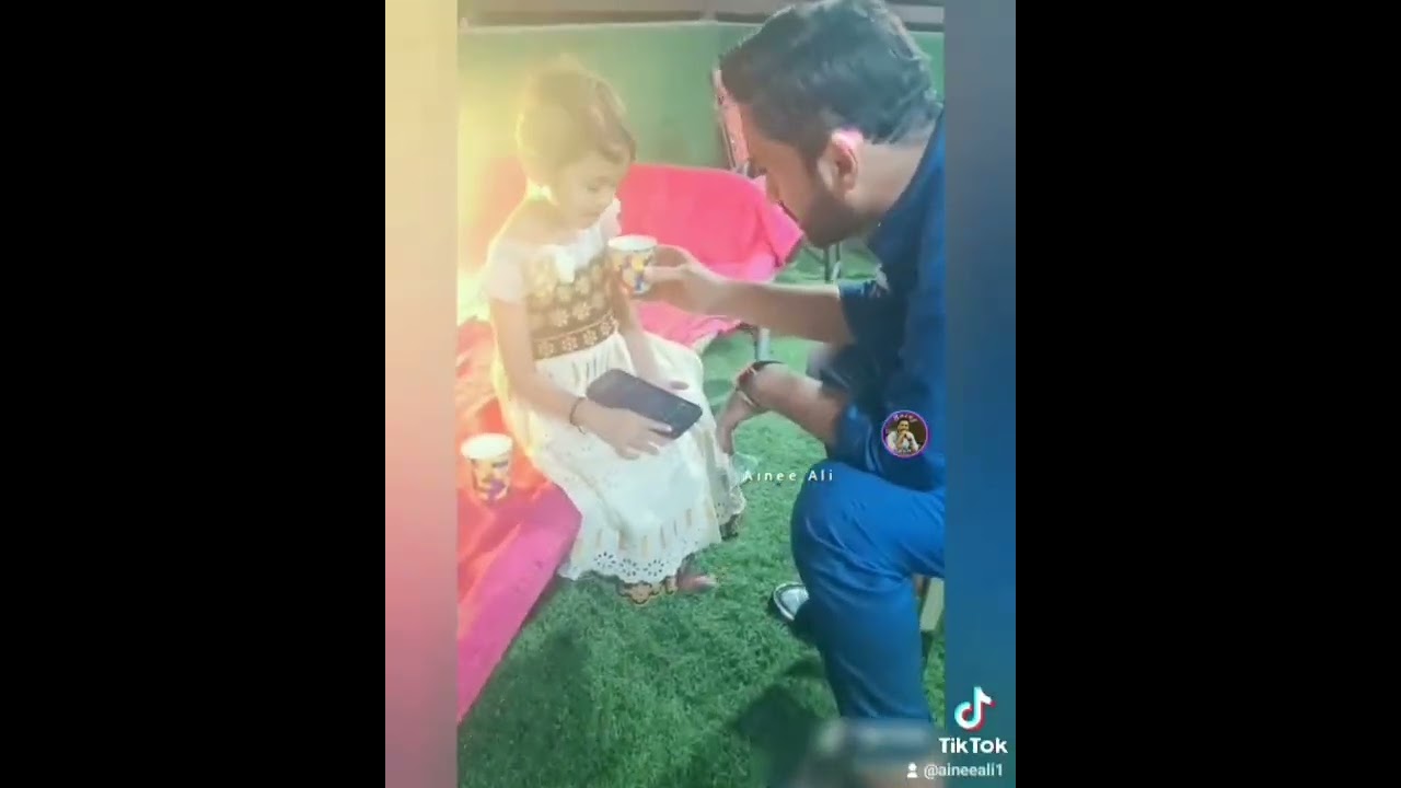 waseem Badami with cute baby eshaal ♥ 😍 #shorts #trending #waseembadami #cutebaby