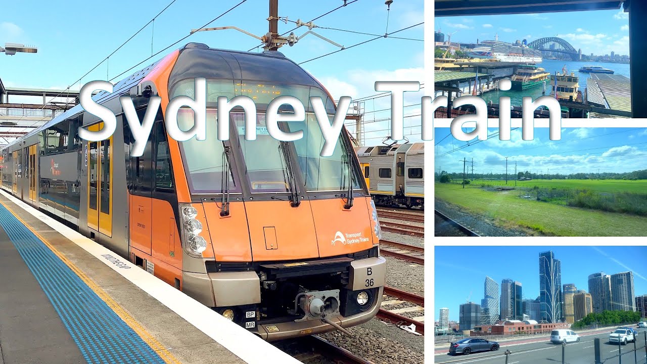 Train Journey to Sydney 🚆🇦🇺 | Scenic Rail Travel Experience in Australia!
