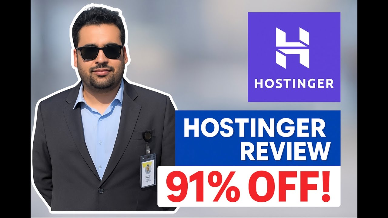 Hostinger Review 2025 with 91% Coupon Discount