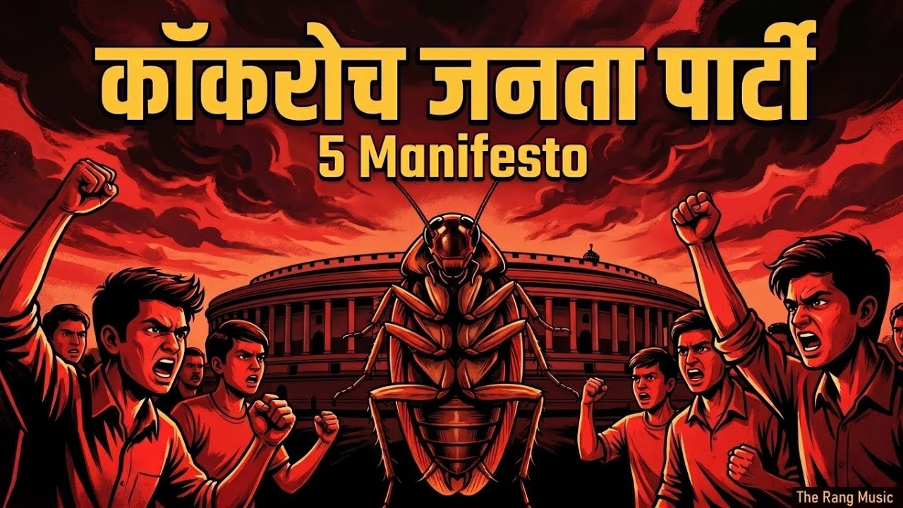 कॉकरोच जनता पार्टी | Cockroach Janta Party Hindi Rap 2026 | The Rang Music
