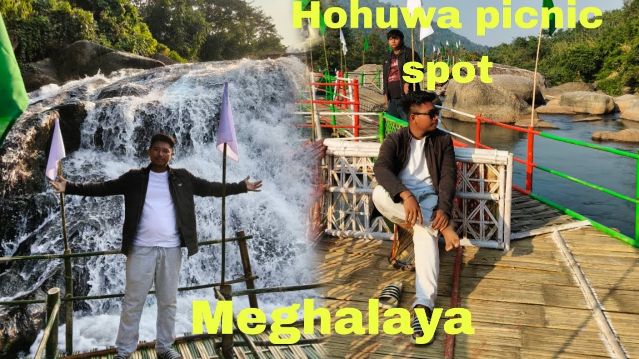 Hohuwa picnic spot par full enjoy 🥳// Meghalaya 