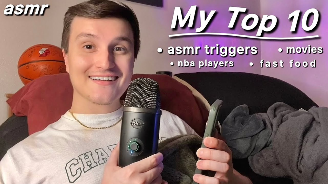ASMR-шепот | Мой топ-10 (НБА, триггеры, фастфуд, фильмы)