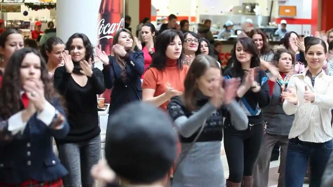 FlashMob flamenco in Kiev, Ukraine