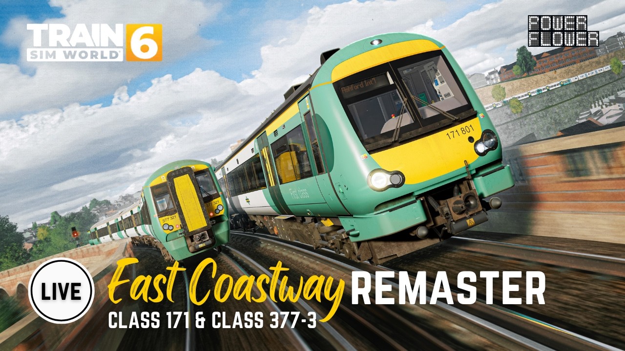 TRAIN SIM WORLD 6 | TSW6 | LIVE | EASTCOASTWAY REMASTER ! #tsw6 #trainsimulator