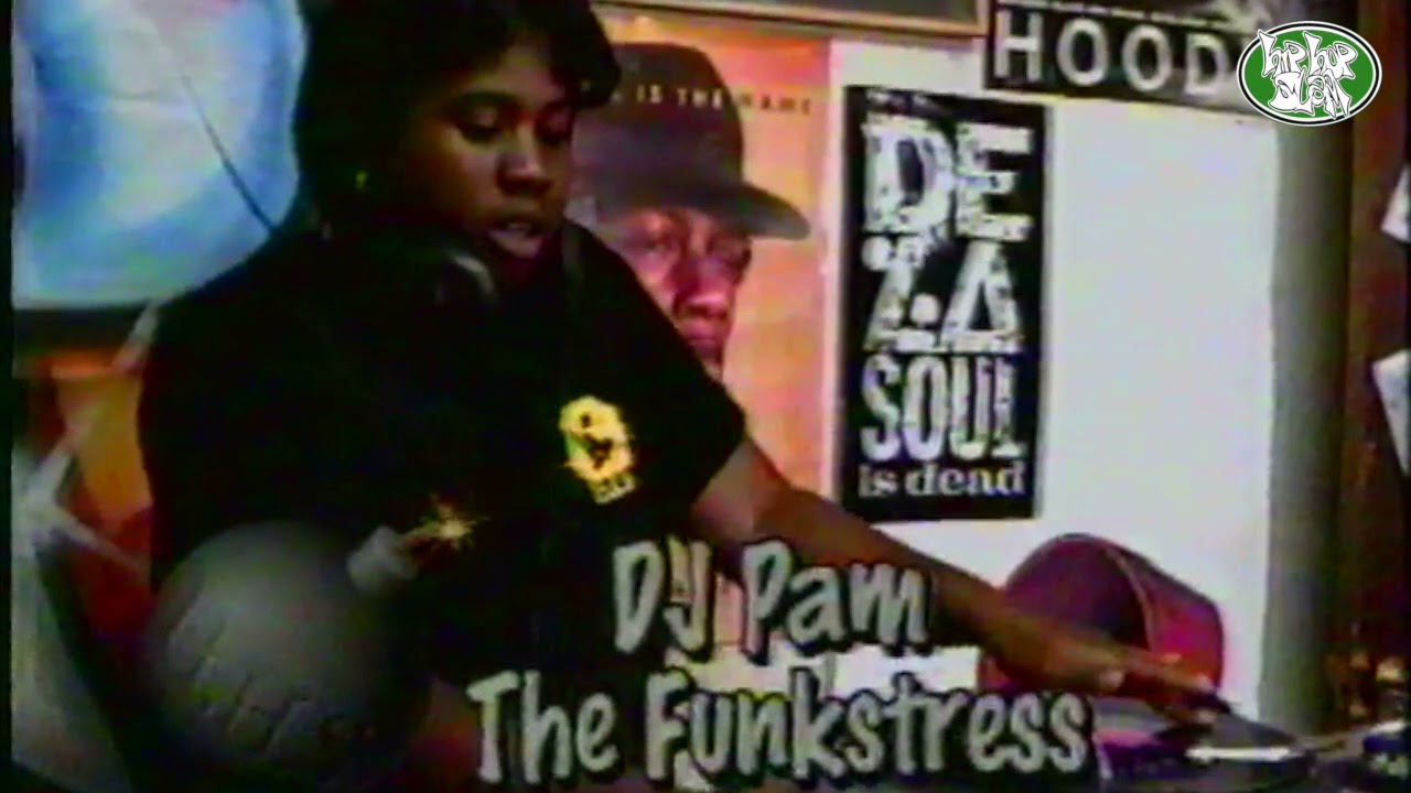 HipHopSlam TV mic break #2 (Sept 4 '93) feat Pam The Funkstress