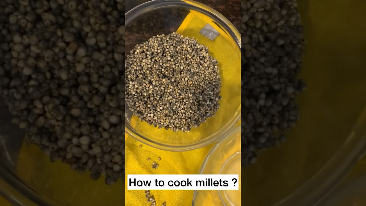 How to Cook Millets ? Bajra | Pear Millet #recipe #food #cooking #millets #bajra #pearl #renudalal