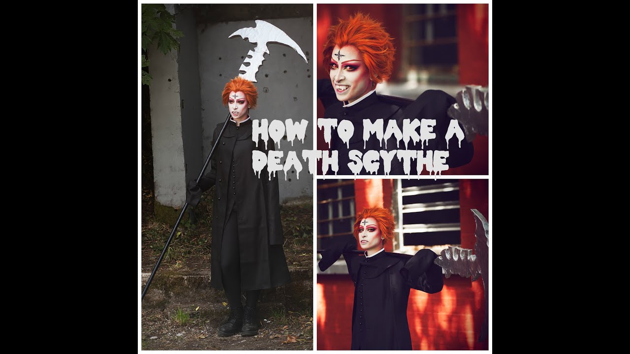How To Make A Scythe Prop Out Of Foam & PVC Pipe