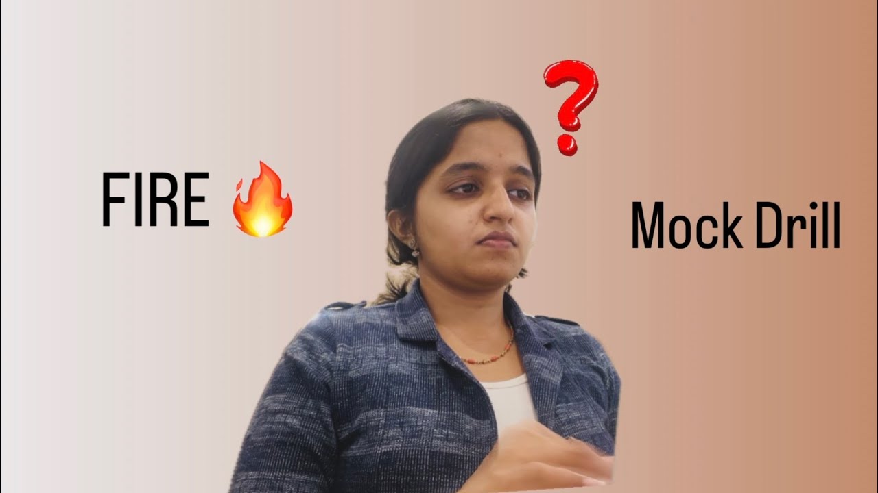 Fire 🔥😲or Mock Drill ?? #vlog #support #explore #tulunad #new #love #explorepage #fyp #minivlog 