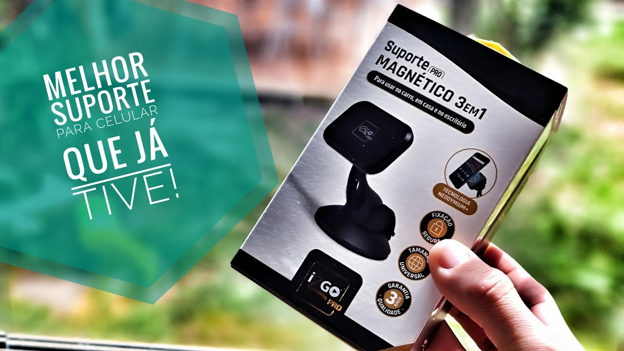 Suporte magnético para celulares i2GO Pro