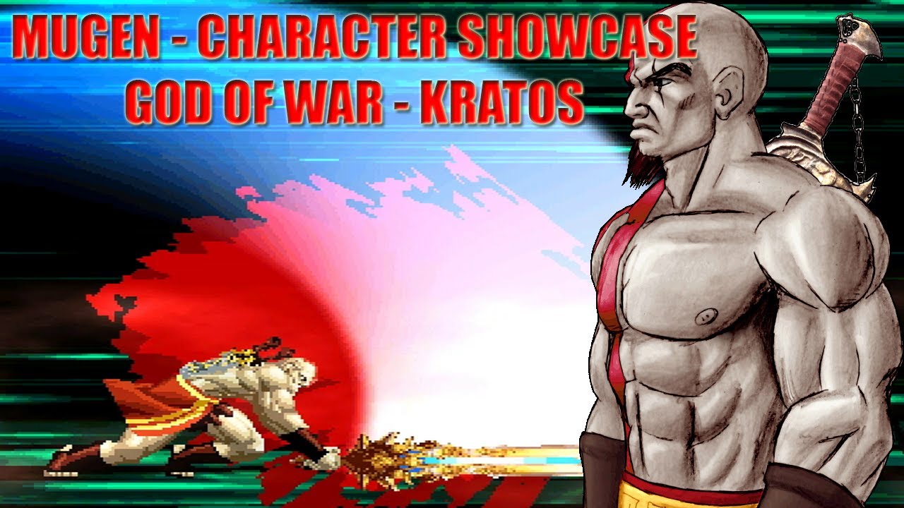 Mugen - Character Showcase - God of War - Kratos - 人物介紹 - 戰神克雷多斯