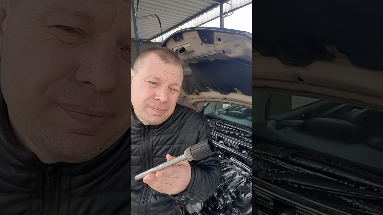 Показываю  как  правильно  помыть двигатель автомобиля!