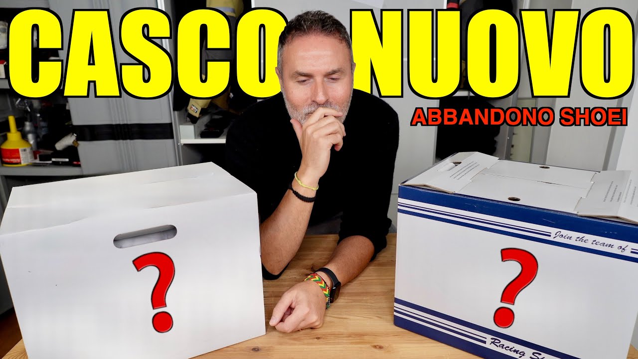 Caschi NUOVI per il Sudamerica - ABBANDONO Shoei dopo 25 anni