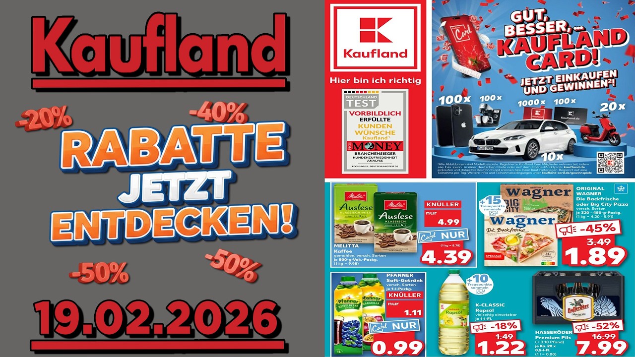 KAUFLAND Werbung Prospekt | Gültig von 19.02.2026