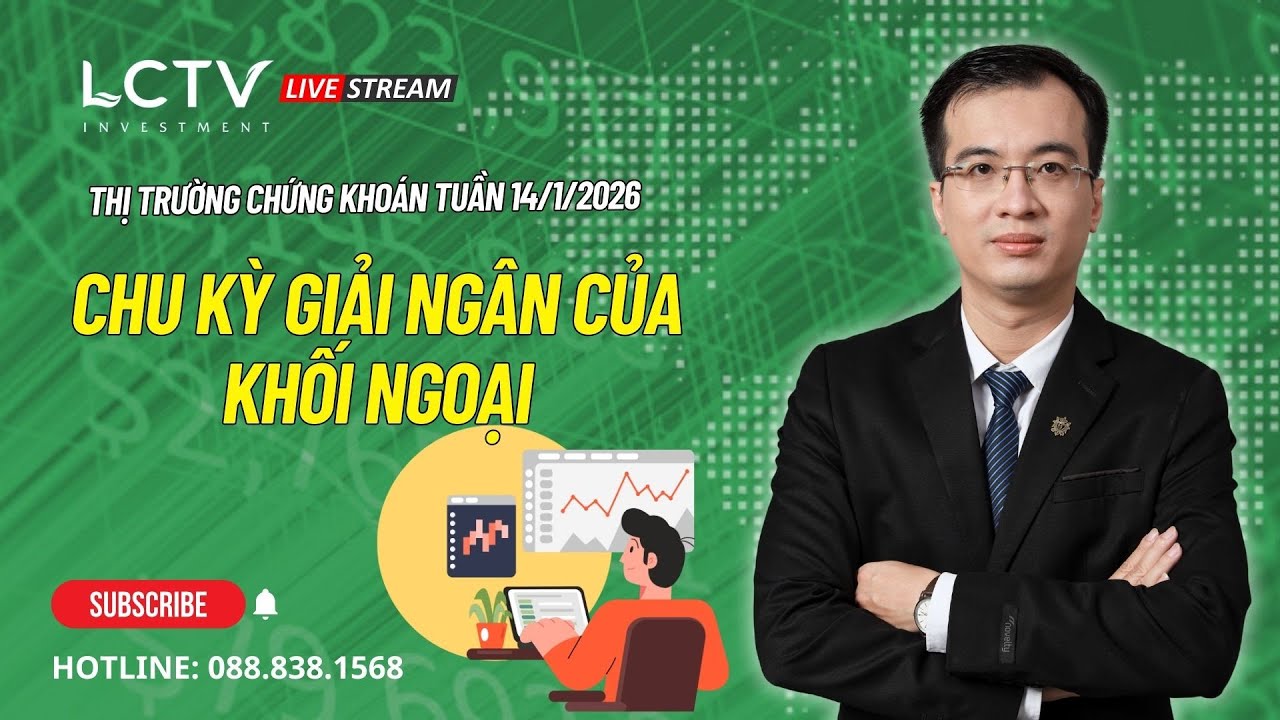 #330: Chu kỳ giải ngân của khối ngoại / TTCK 13.01.2026