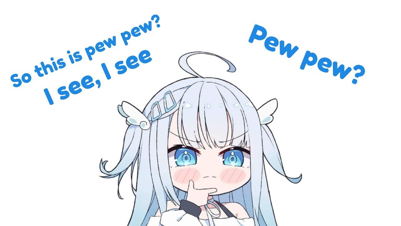 Tenshi learns what is pew pew