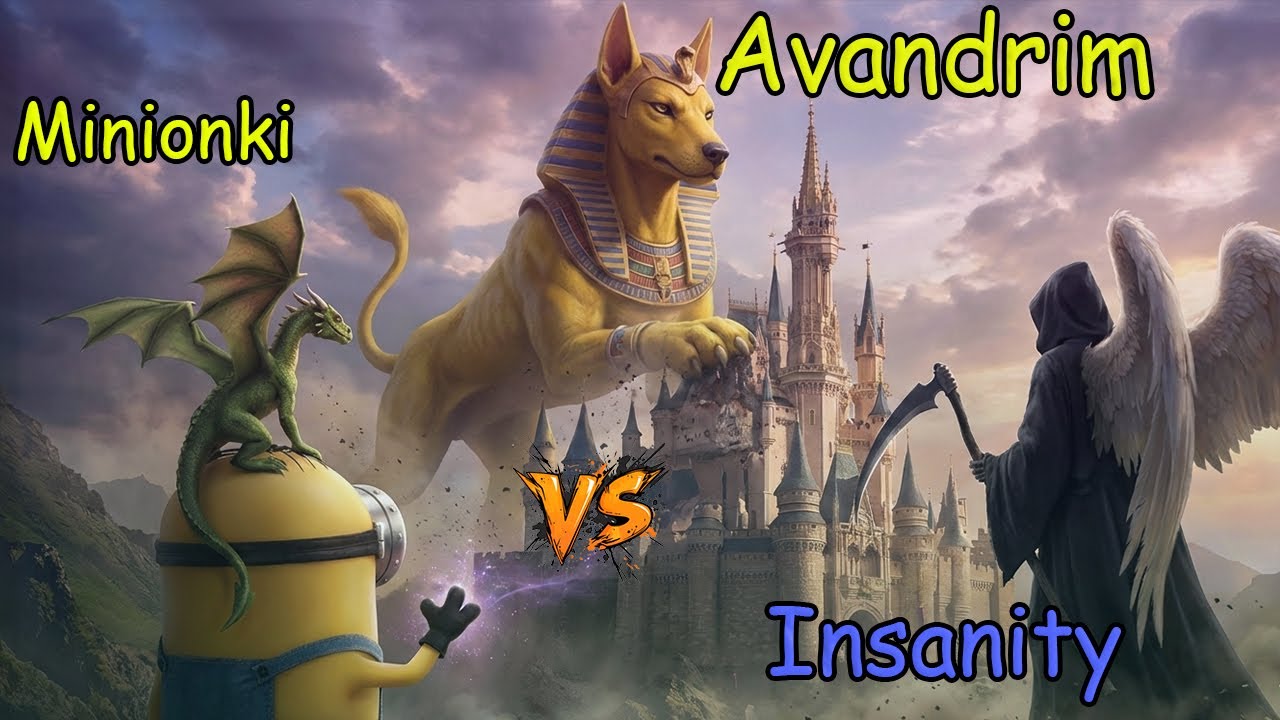 Minionki, Siege - When three fight, the fourth benefits.