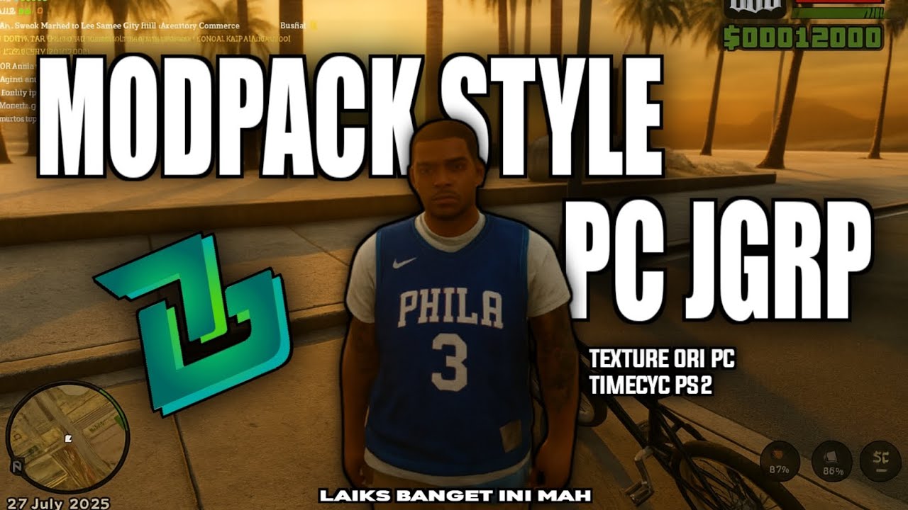 [SHARE] MODPACK STYLE PC JGRP‼️ BIKIN HP LO JADI KAYAK  PC? | GTA SAMP ANDROID