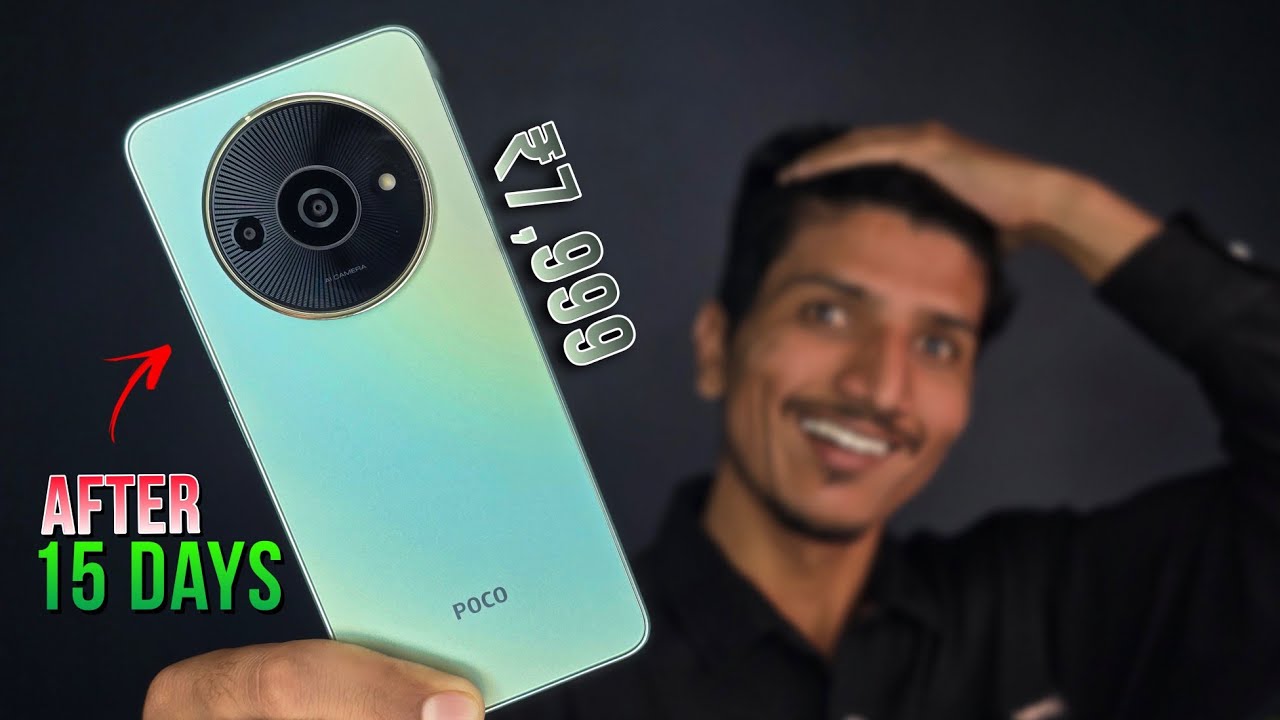 Poco C61 Review After 15 Days | Back Glass - Only 7,999