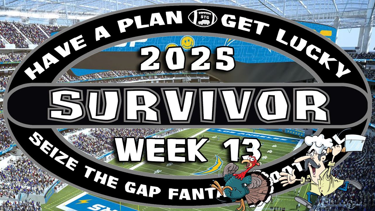 NFL Survivor 2025: WEEK 13 NFL Survivor & Eliminator Contest Picks and Strategy from Seize the Gap