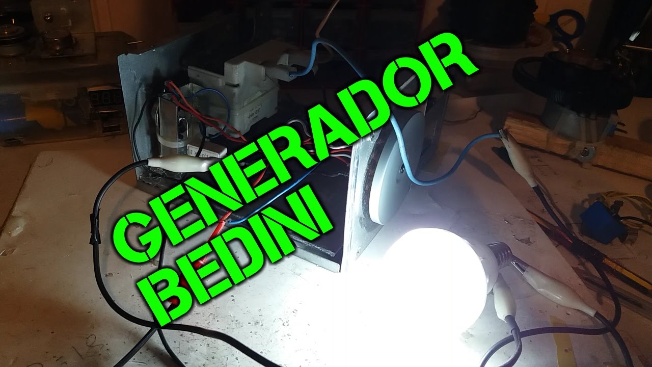 Generador Bedini Prototipo