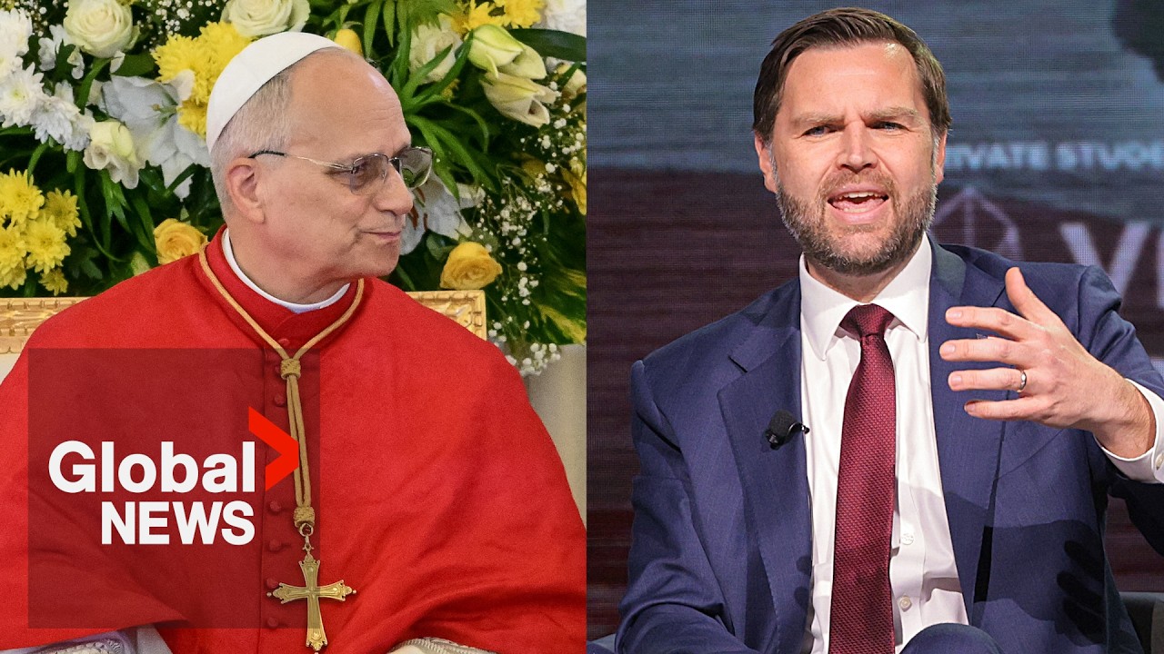 &ldquo;You&rsquo;re killing children&rdquo;: JD Vance heckled after remarks about Pope Leo at Turning Point USA event