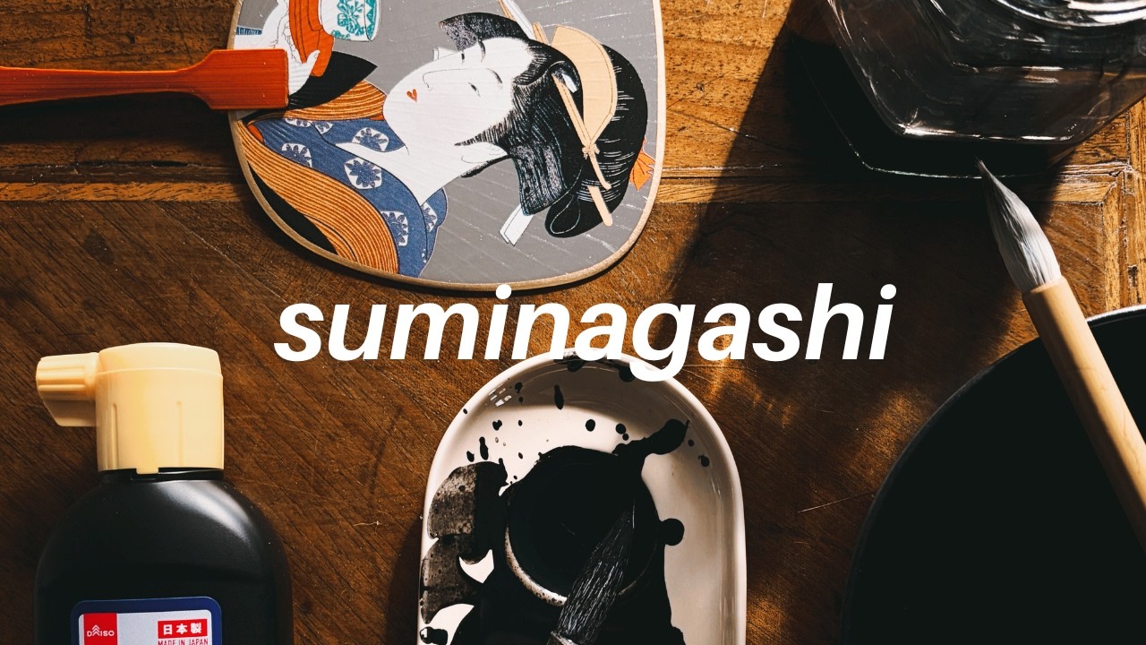 Suminagashi / relaxing water sounds ❥