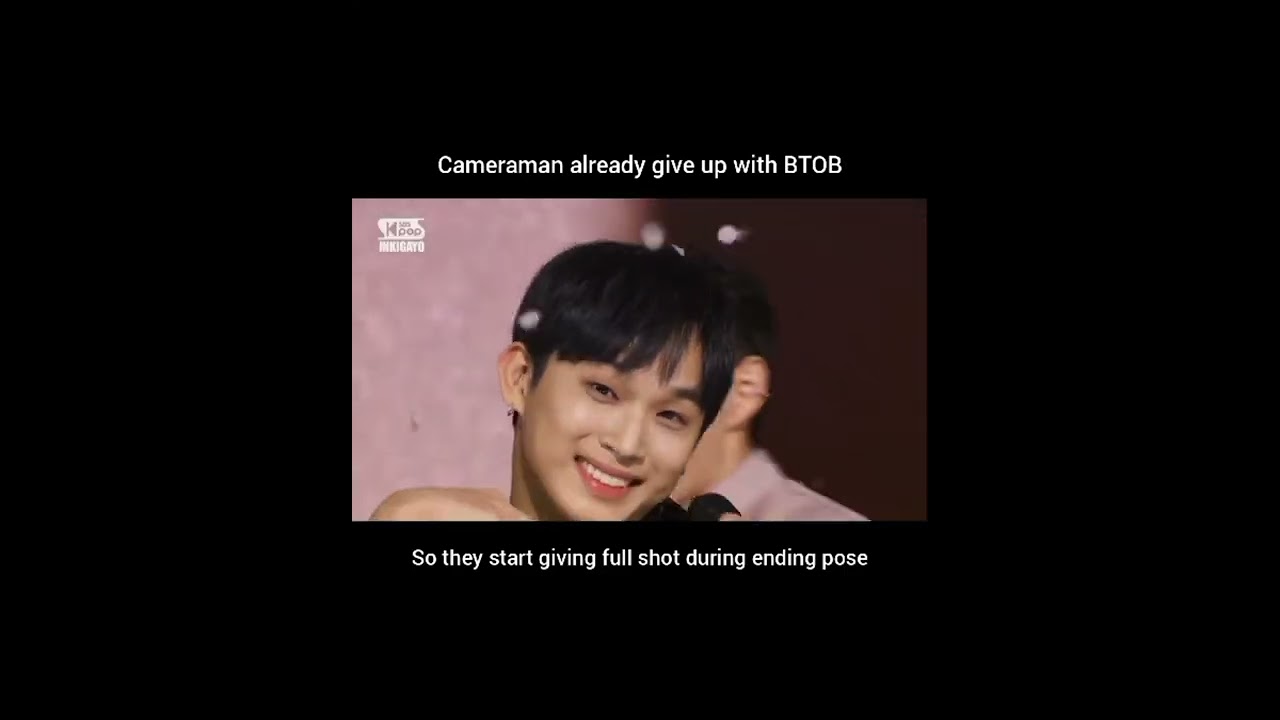 When cameraman give up with BTOB