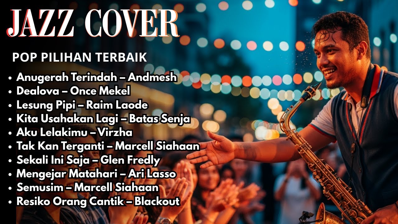 Jazz Cover Lagu Indonesia Pilihan 🎷 Nostalgia Penuh Rasa yang Bikin Tenang