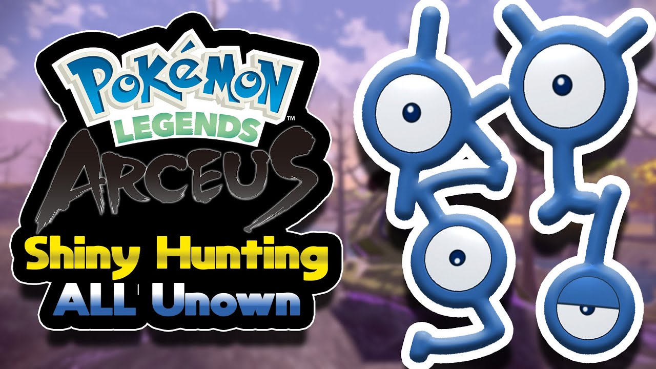 🔴Live - Shiny Hunting ALL Unown to Spite @JustMeTheGuy | Shiny Hunting In Pokémon Legends: Arceus!