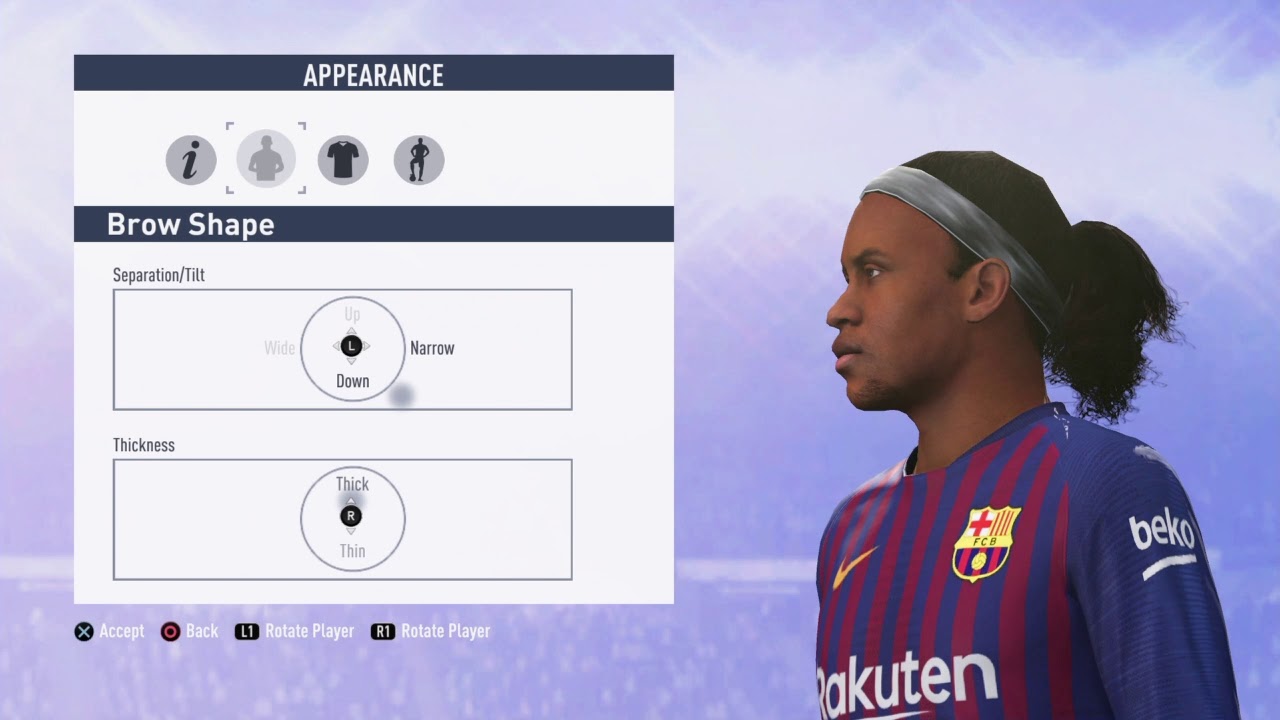 How to make Ronaldinho in fifa 19