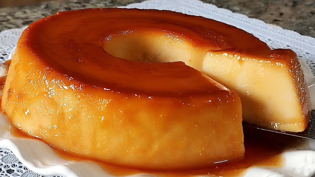 PUDIM de PÃO SEM LEITE CONDENSADO super cremoso aquela RECEITA RAIZ