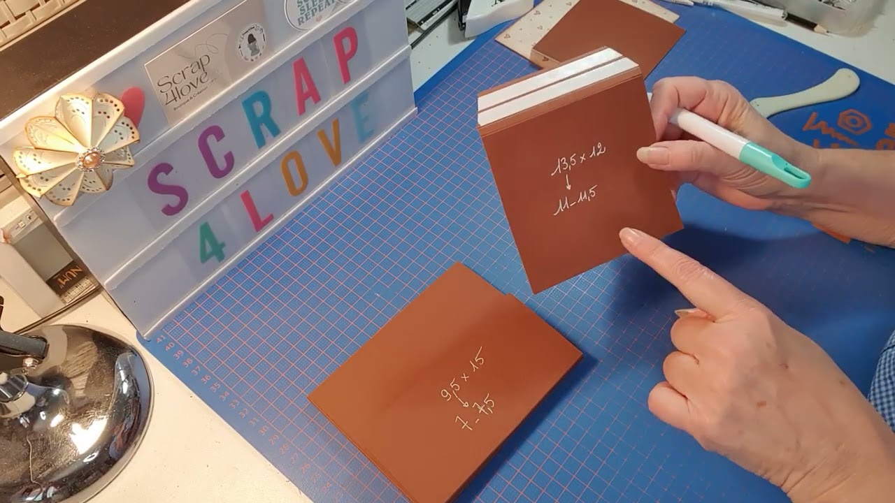TUTO ALBUM BABY - BLOC 3 PAGES 5 ET 6