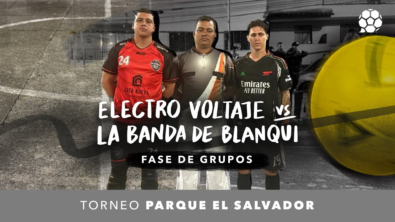 Electro Voltaje vs Banda de Blanqui 🔥 COTEJO PAREJO ¡Buenísimo! #TorneoParqueElSalvador 