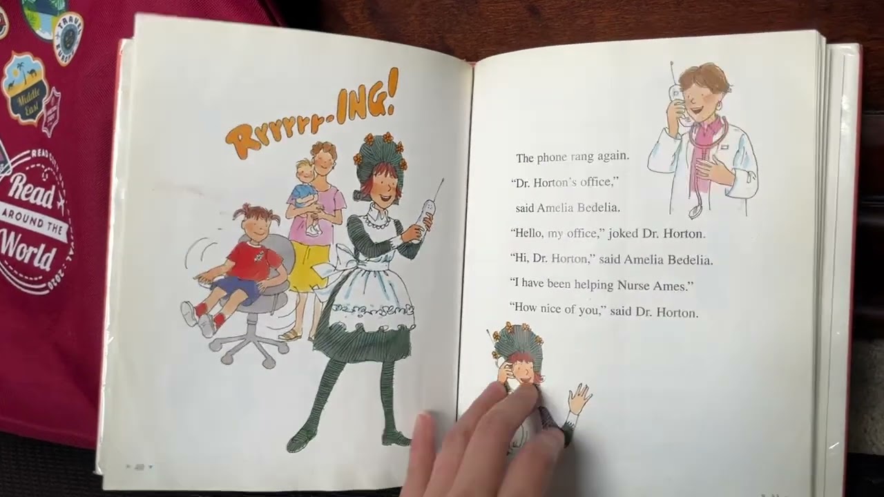 Rebekah introduces: Calling Doctor Amelia Bedelia by Herman Parish; illustrated by Lynn Sweat