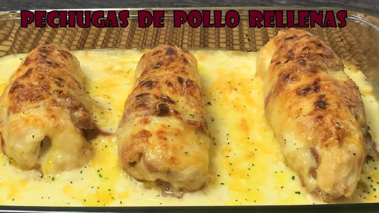 Pechugas de POLLO rellenas