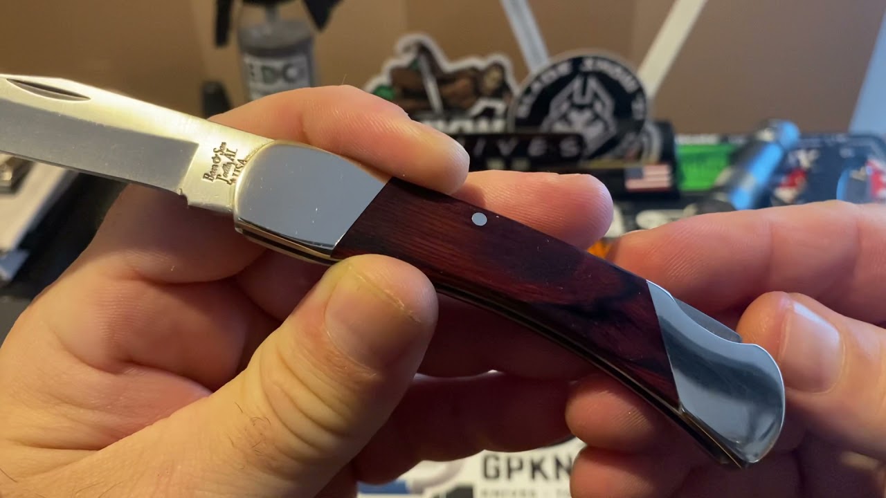 The Bear & Son Lockback In Rosewood covers!!!!!!