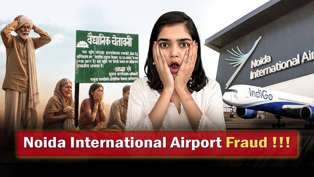 Noida Airport Land Fraud Exposed !