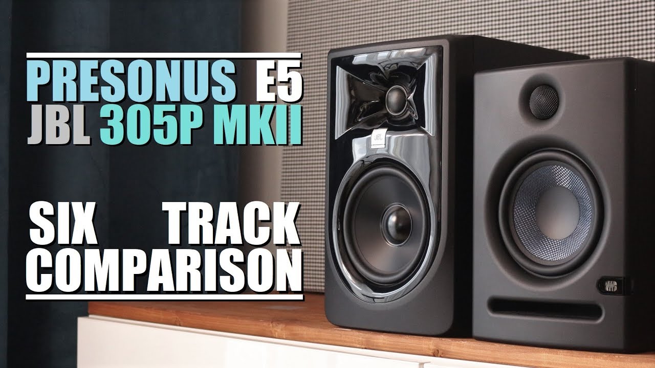 JBL 305P MKII против PreSonus Eris E5 || Сравнение 6-дорожечных моделей