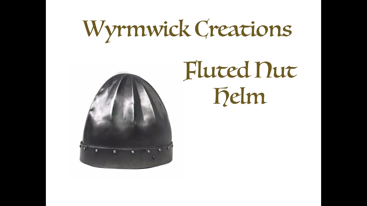 Fluted nut Helm | Historical Armour | Fantasy Armour