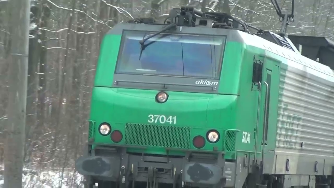 SNCF Fret Alstom Prima 37041 with Horn  