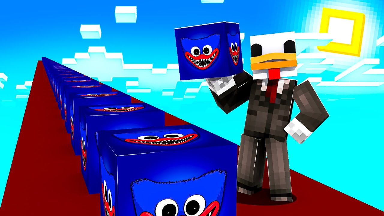 APRO I NUOVI LUCKY BLOCK DI HUGGY WUGGY SU MINECRAFT