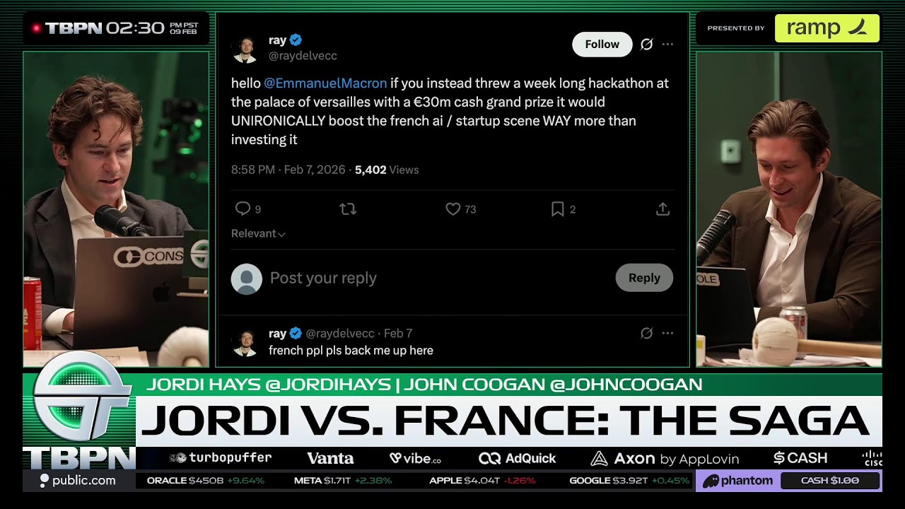 Super Bowl Ad Reactions, New Ferrari Design, China Deep Dive, Jordi vs. France