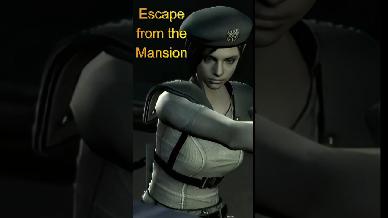 Escape from the mansion!  Resident Evil: The Umbrella Chronicles