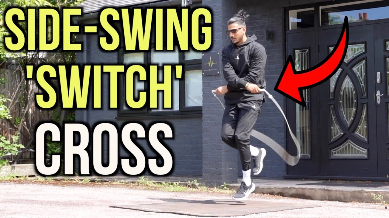 ADVANCED JUMP ROPE MOVE! // Side-Swing Switch Cross Tutorial by Rush Athletics