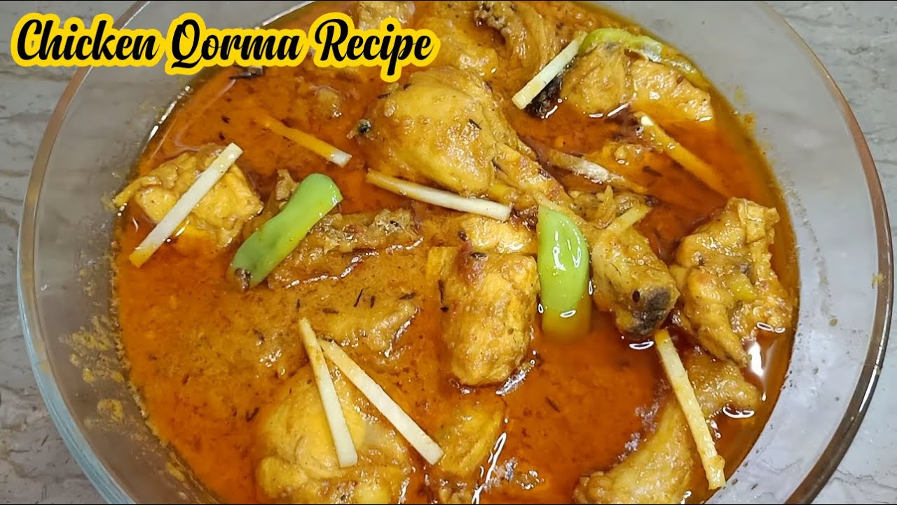 Chicken Qorma Recipe| Best Chicken Qorma Recipe By Usman Food Secrets| چکن قورمہ ریسپی| Urdu/Hindi