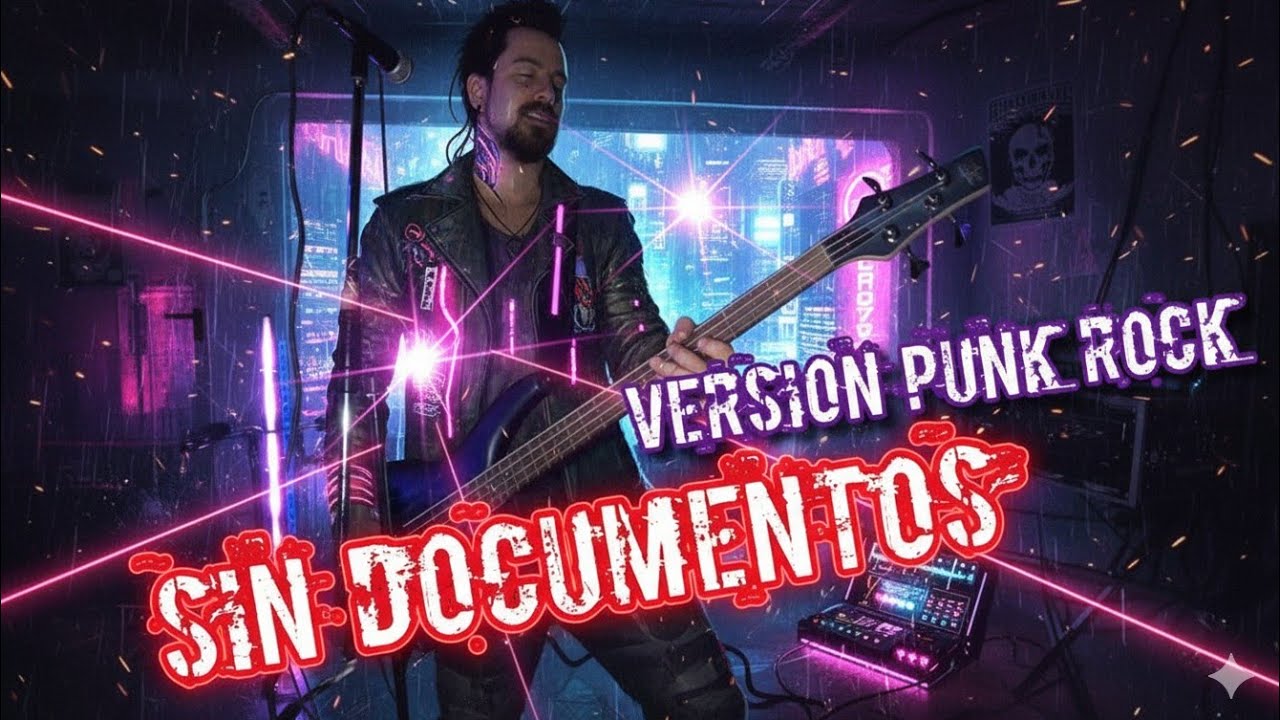 Sin Documentos - Los Rodríguez - Versión Punk Rock por ACE MONKEY