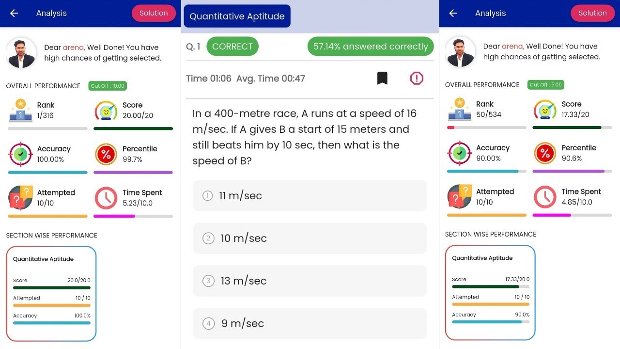 20 February MATH Quiz- Number system, Time and Work, Time speed and distance