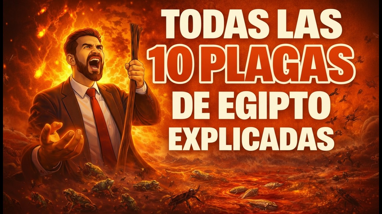 Todo sobre las 10 Plagas de Egipto Explicado de Forma Fácil y Rápido