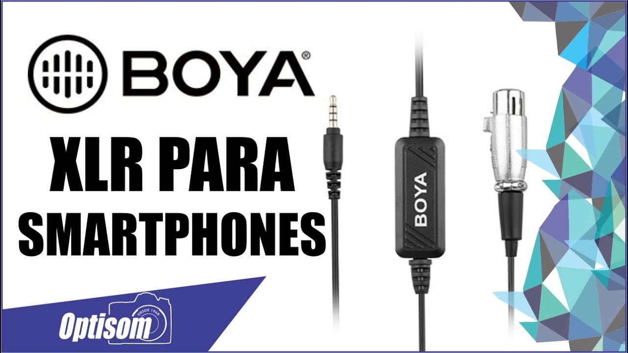 Cabo XLR/P3 TRRS para smartphone e tablets | Loja Optisom